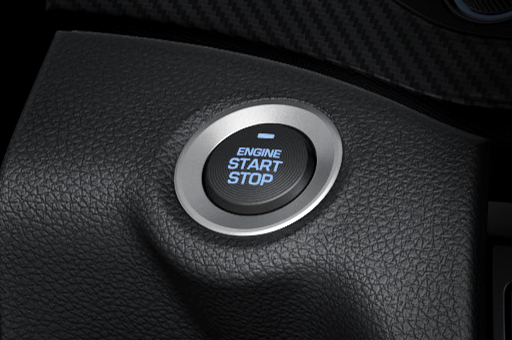 Engine start and stop button 