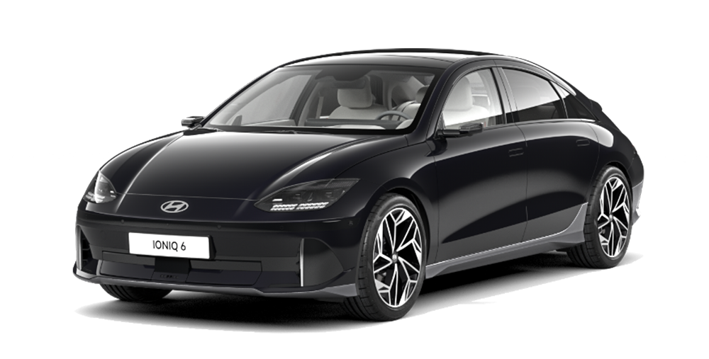 IONIQ 6 Exterior Color - Abyss Black Pearl