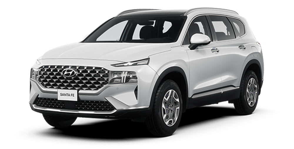 Santa Fe Exterior - Snowflake White Pearl Hybrid PLUS