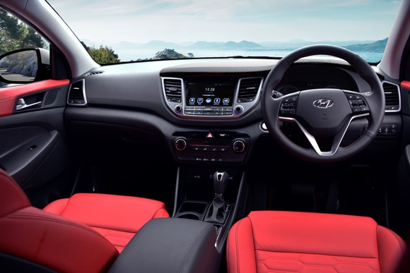 HYUNDAI’S Tucson Turbo 1.6L Turbo GDI - Interior