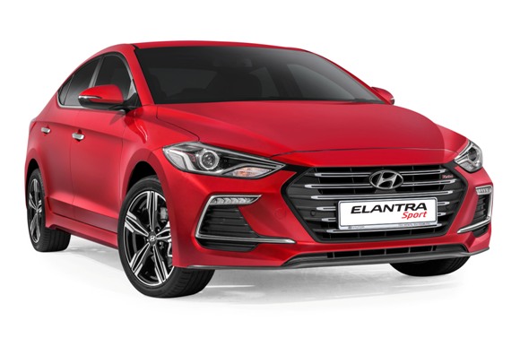 HYUNDAI’S Elantra Sport Exterior