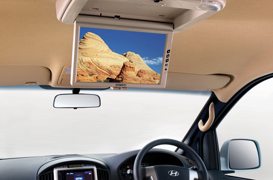 Overhead display monitor