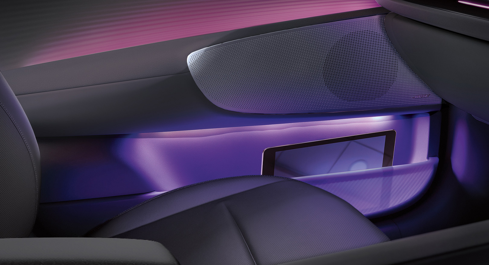 In-car storage of IONIQ 6