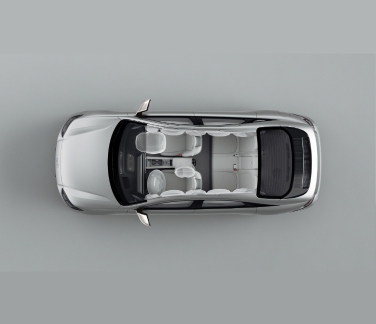 7 airbags to protect them all