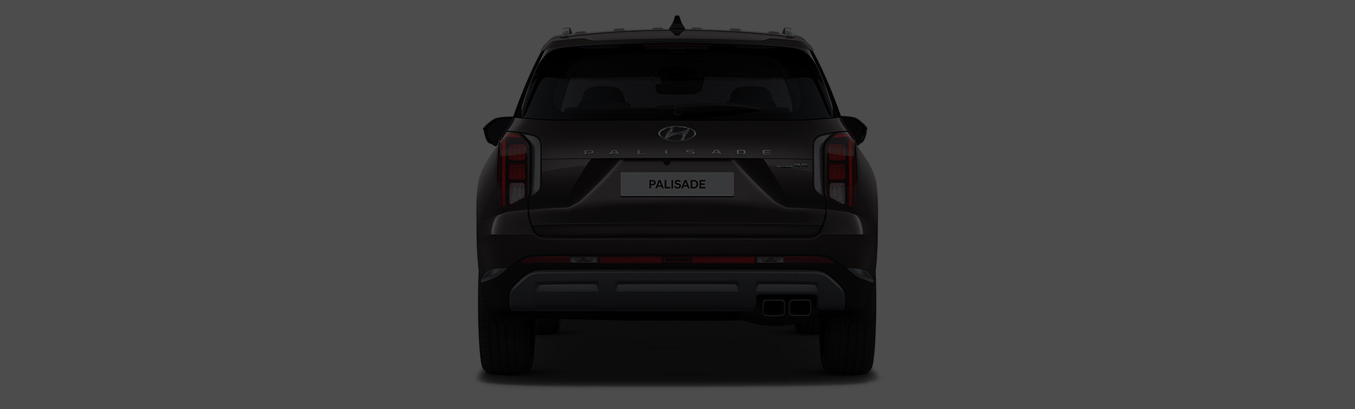 Palisade exterior rear design